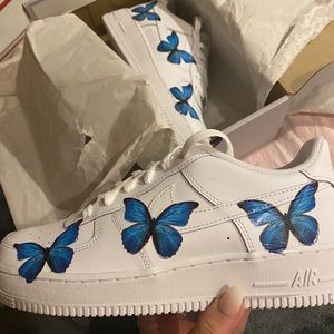 Nike Air Force butterflies